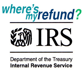 IRS Where's my Refund Logo
